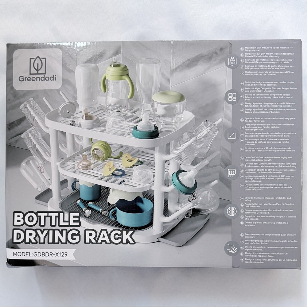 Large Baby Bottle Drying Rack - Picture 4 of 7